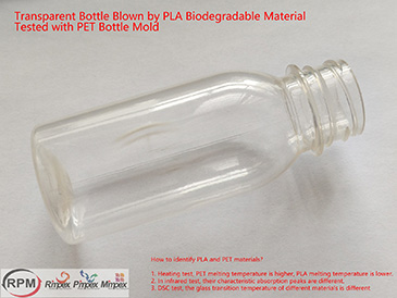 Biodegradable Materials PLA Transparent Bottle 2