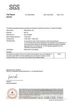 Test Report regarding Regulation EC 1907 2006 concerning the REACH for Surgical Face Mask MN-175 MN-130 MN-80 13