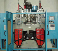 Continuous Type Plastics Extrusion Blow Molding (EBM) Machine SJY552, For Bottles Containers